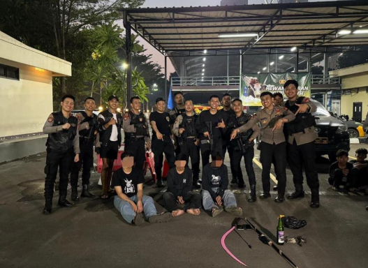 3 Pemuda Hampir Tawuran di Jakpus Ditangkap
