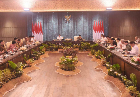 Sidang Kabinet Perdana di IKN Bahas Strategi Investasi