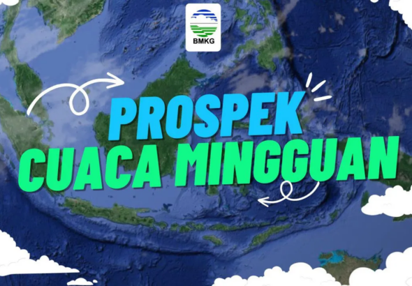 BMKG Cuaca Mingguan Peringatan Hujan Lebat